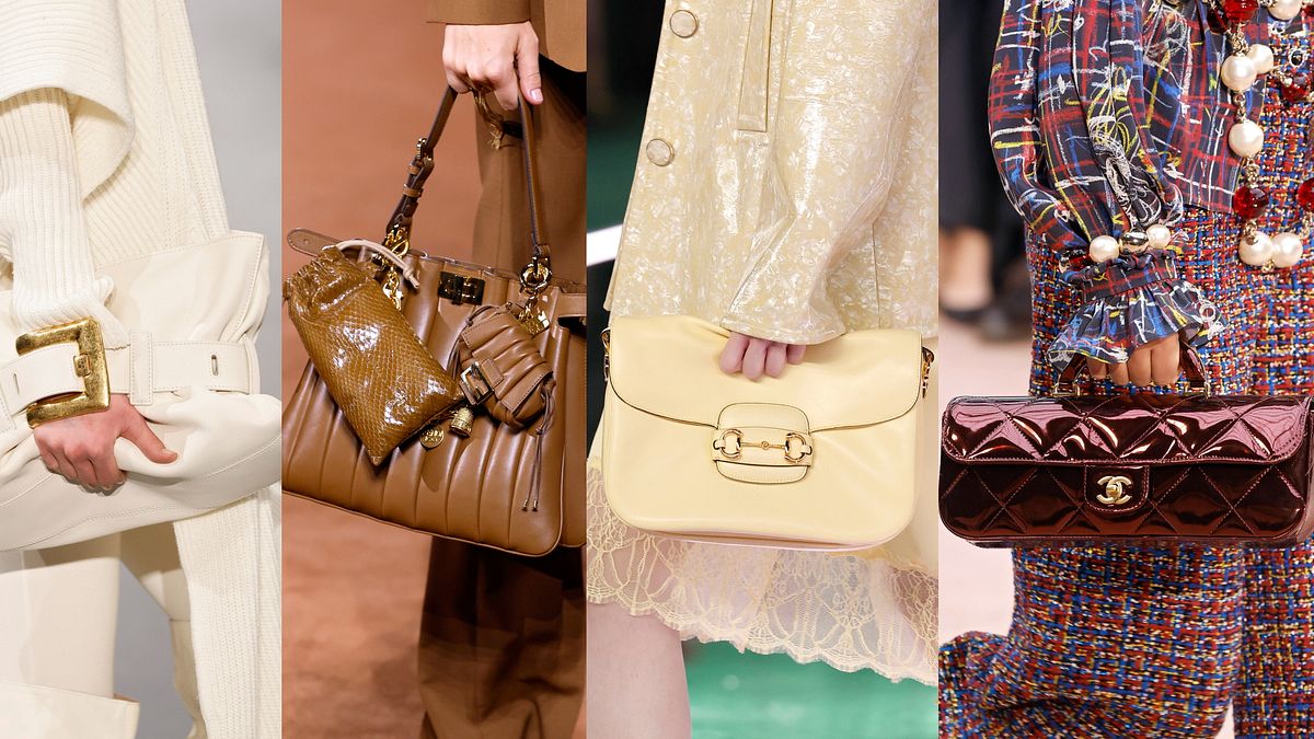 Alcune delle borse di tendenza di questo autunno 2025 viste in passerella © Catwalk Pictures