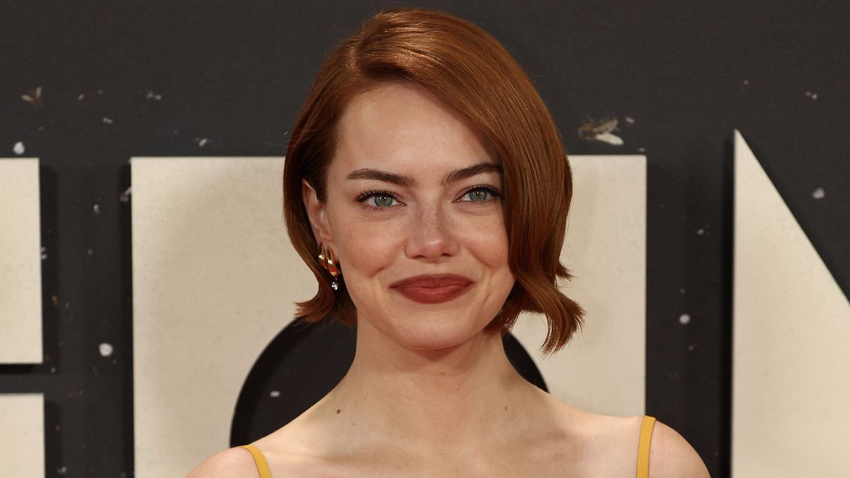 Emma Stone alla premiere di "Bugonia" a Londra © IPA