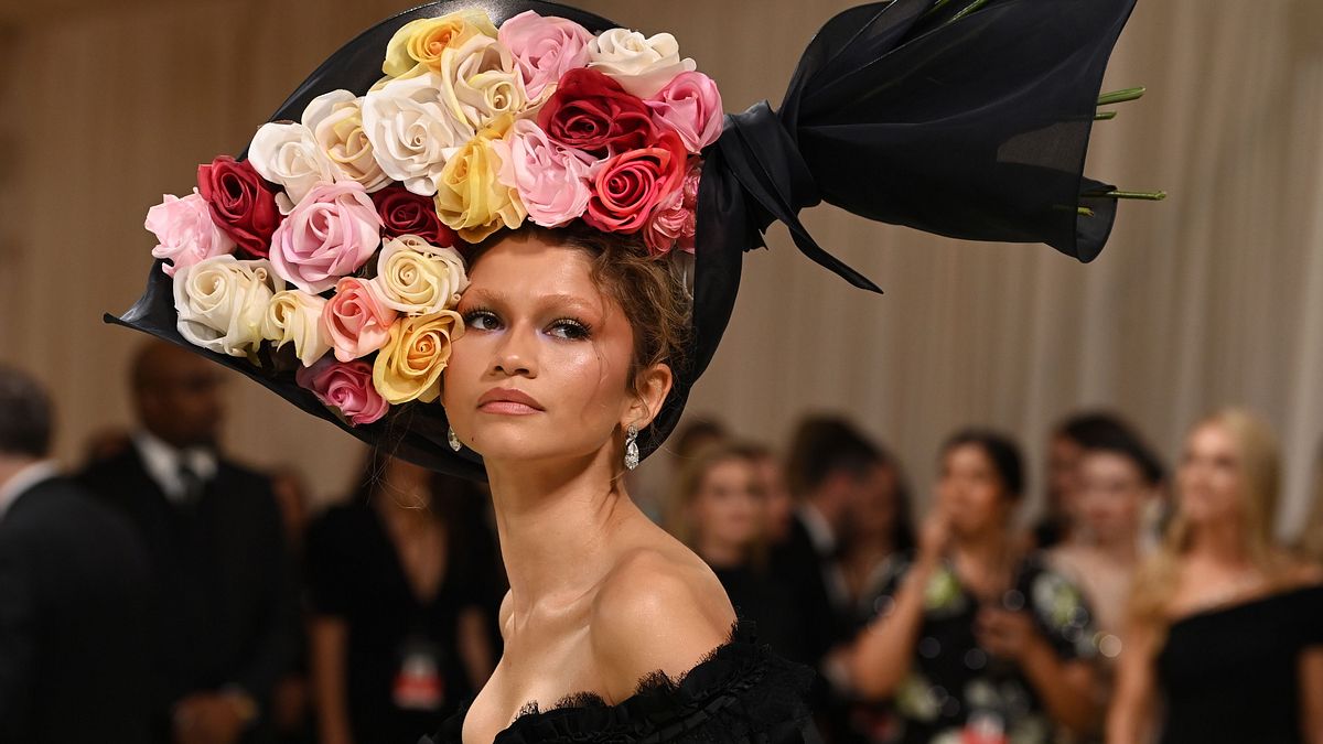 Uno dei look più iconici dalle ultime edizioni del Met Gala: Zendaya sul red carpet nel 2024 © IPA
