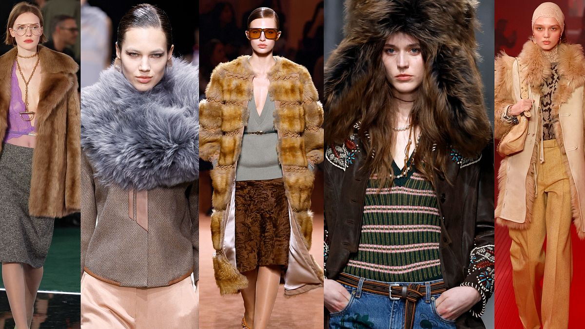 Le pellicce dalle sfilate di moda autunno inverno 2025-2026 © Catwalk Pictures