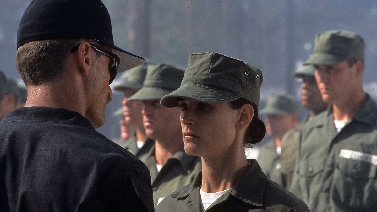 Demi Moore in Soldato Jane © IPA