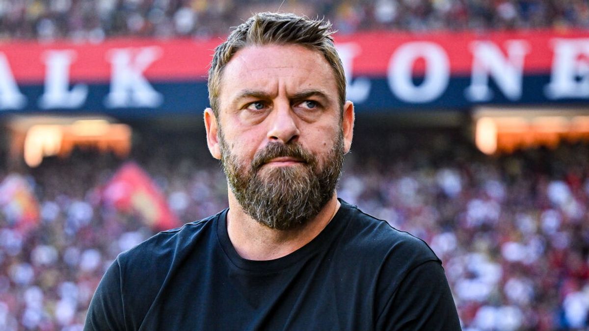 Daniele De Rossi è stato esonerato dalla Roma il 18 settembre del 2024 dopo il pareggio in casa del Genoa © Getty Images