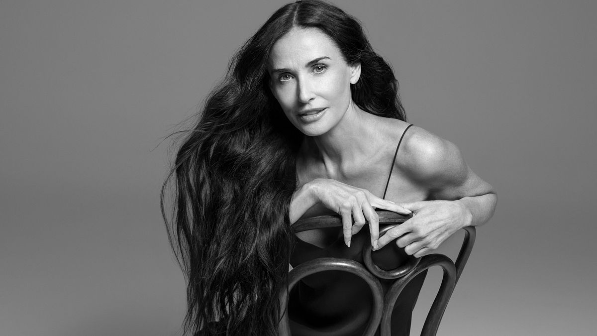 Demi Moore fotografata da Inez & Vinoodh per Kérastase © Ufficio stampa