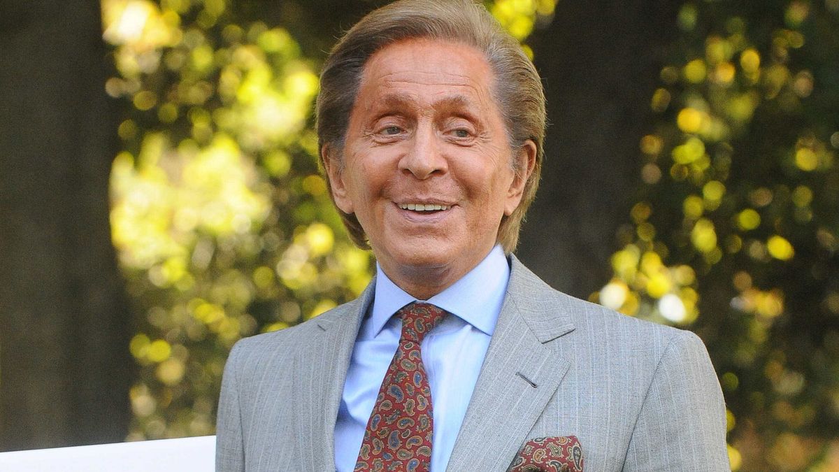 Valentino a Roma alla presentazione del docu-film "Valentino: The Last Emperor" (2009) © IPA