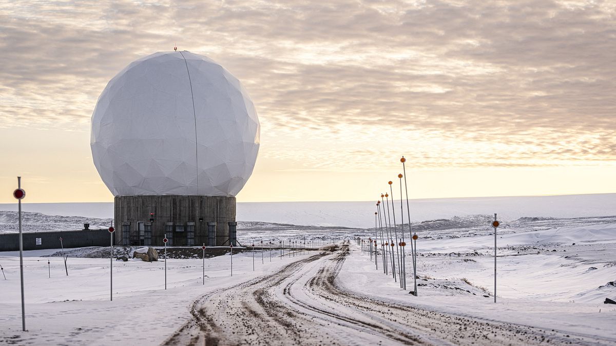  La base statunitense di PituffikLa base statunitense di Pituffik © Afp