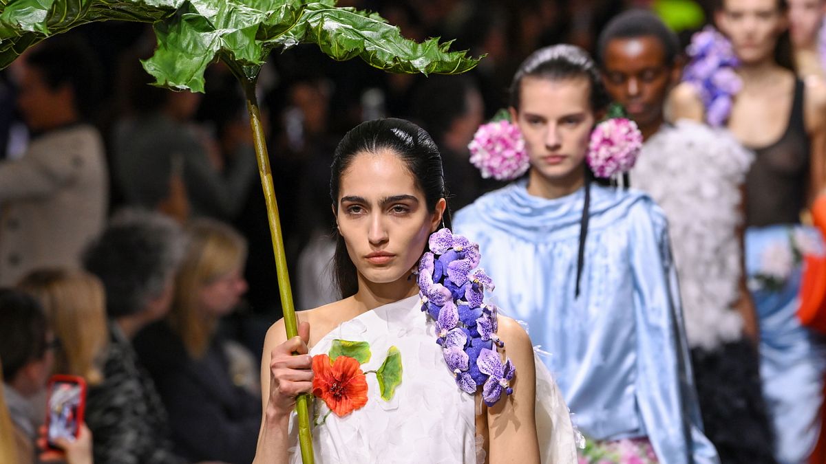 Il finale di sfilata della collezione Dior Haute Couture primavera estate 2026 © IPA