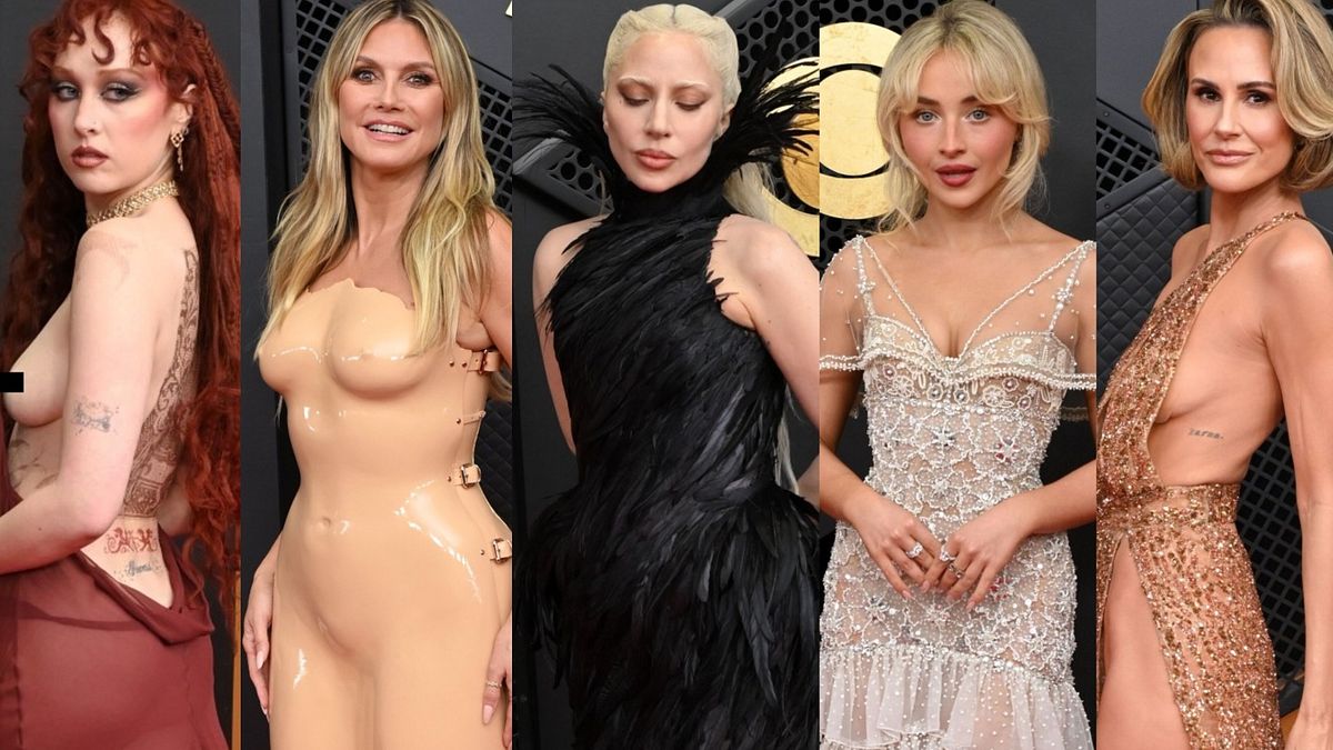 Grammy 2026: Chappell Roan, Heidi Klum, Lady Gaga, Sabrina Carpenter, Keltie Knight © IPA