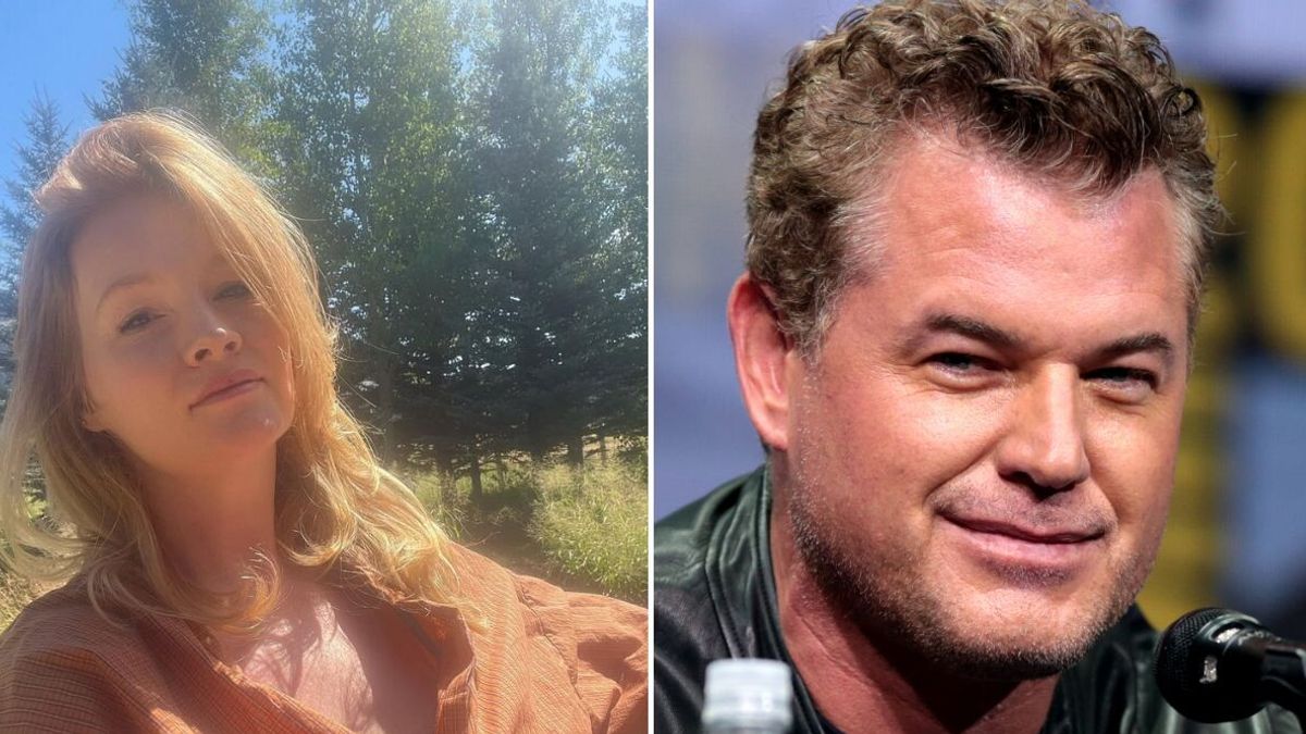 A sinistra: una foto di Kimberly Van Der Beek, a destra una foto di Eric Dane © Instagram