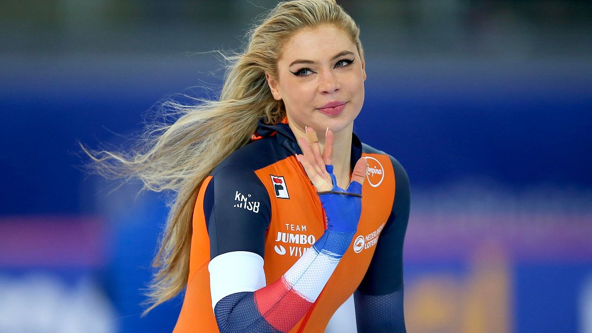  Jutta Leerman, pattinatrice olandese © Afp