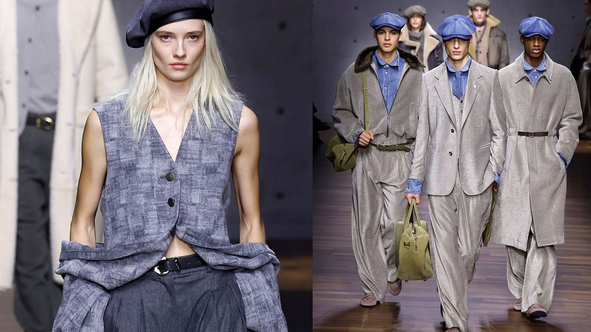Emporio Armani autunno inverno 2026-2027 collezione uomo e donna  © IPA