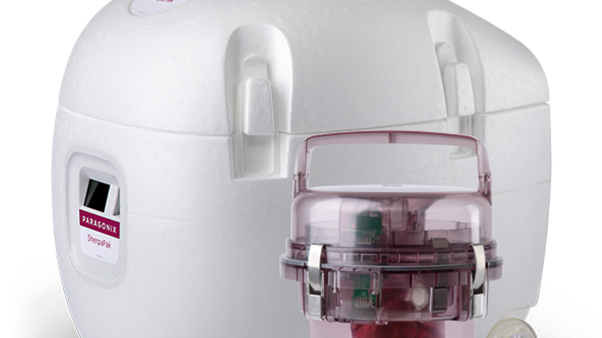  © Image courtesy of Paragonix Technologies, Inc. All rights reserved.