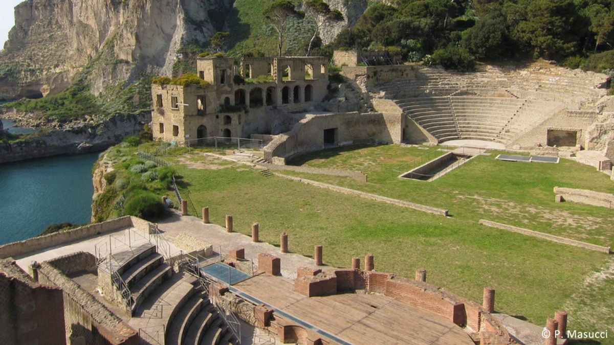 Napoli, parco archeologico Pausilypon © Ufficio stampa