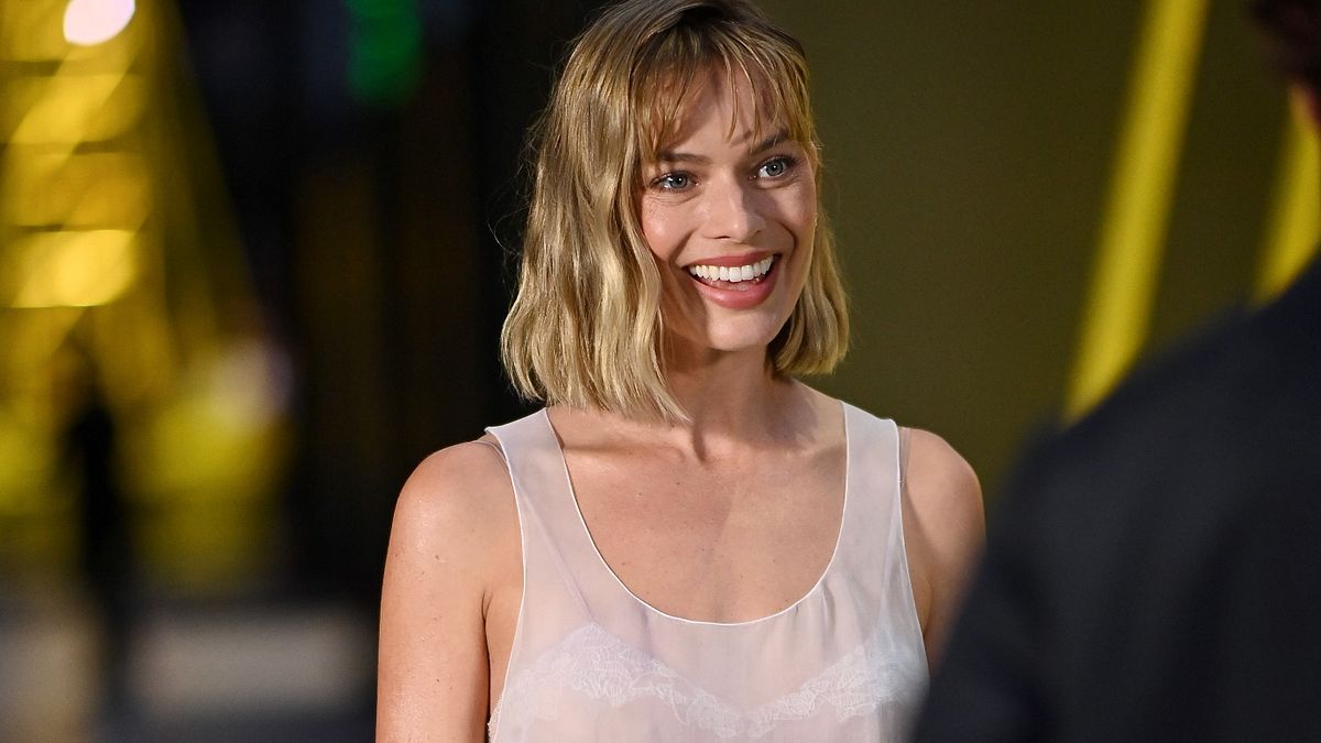 Margot Robbie tra gli ospiti della sfilata di Chanel collezione autunno inverno 2026-2027 a Parigi durante la Fashion Week © IPA