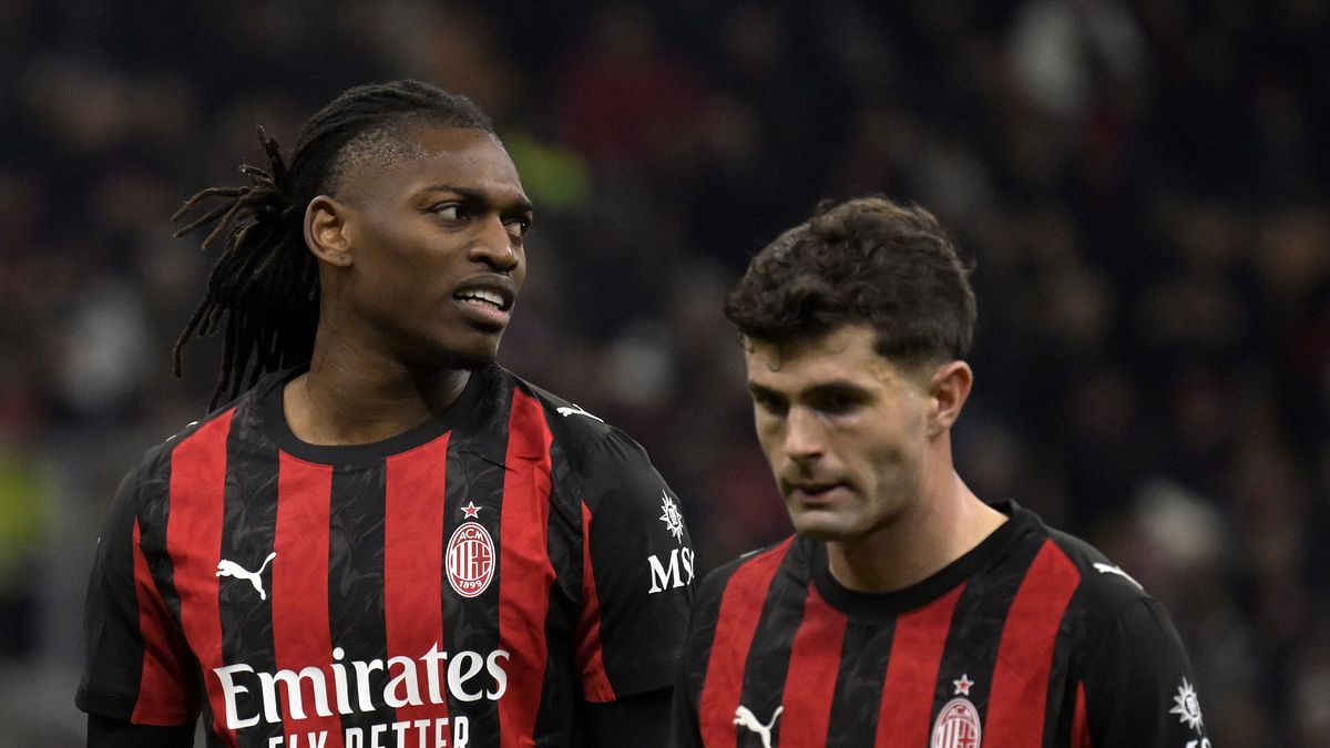 Leao e Pulisic © italyphotopress