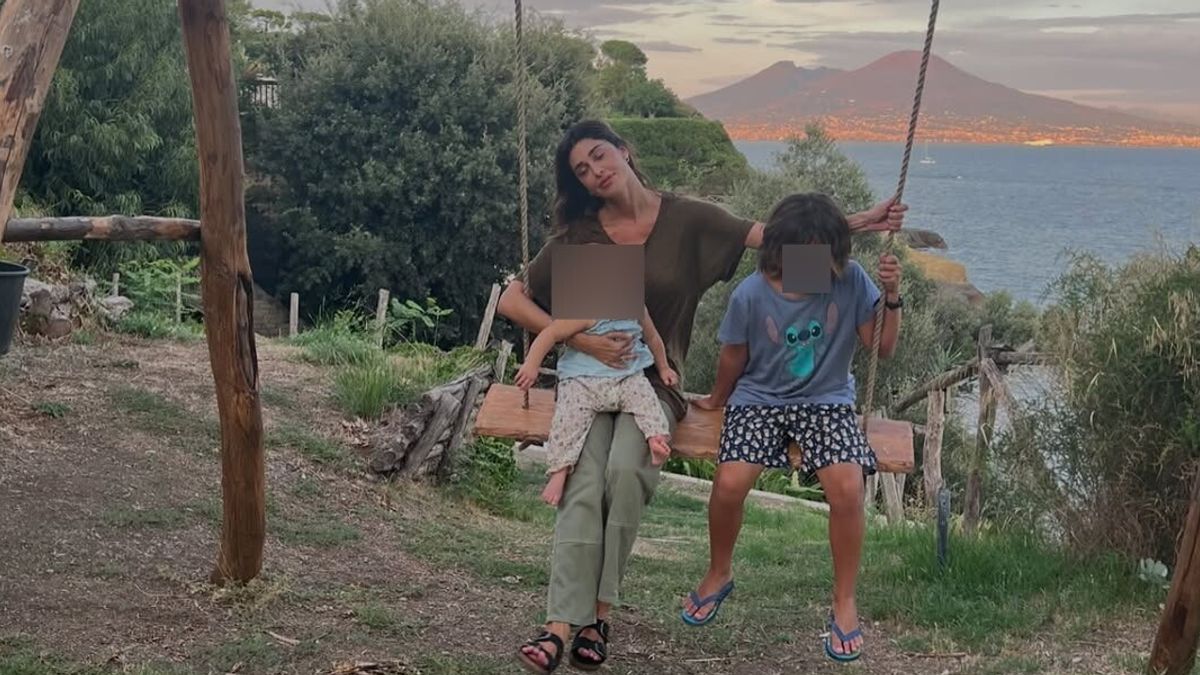 Belen e i suoi figli © Instagram