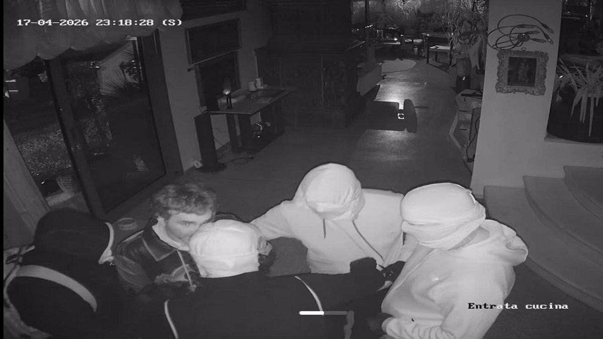 rapina villa Filippi © Ansa