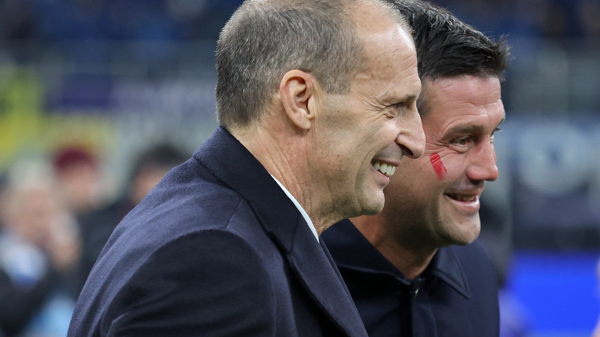 Massimiliano Allegri e Cristian Chivu © italyphotopress
