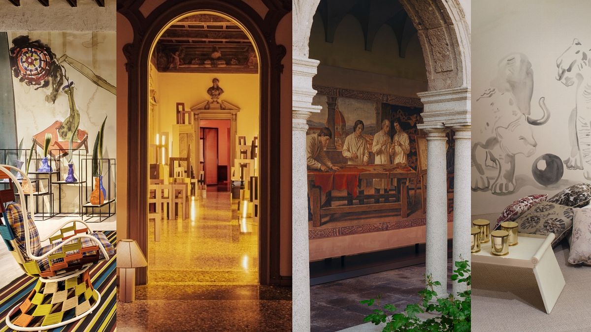 Alcune delle installazioni della Milano Design Week 2026 legate alla moda: la città celebra un legame tra mondi sempre più stretto © Ufficio stampa