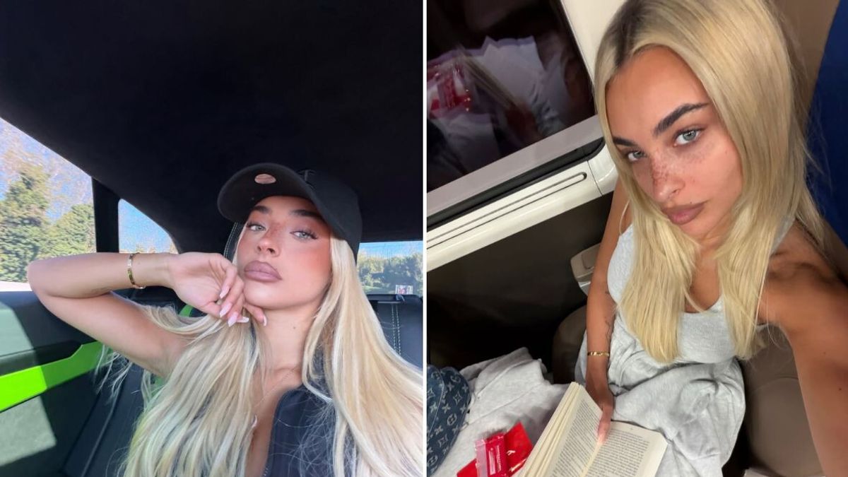 Due foto di Chiara Frattesi © Instagram