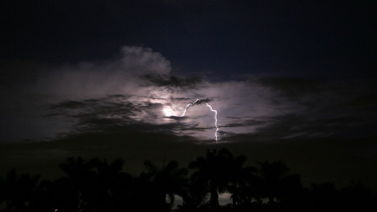 Fulmini a Miami © afp