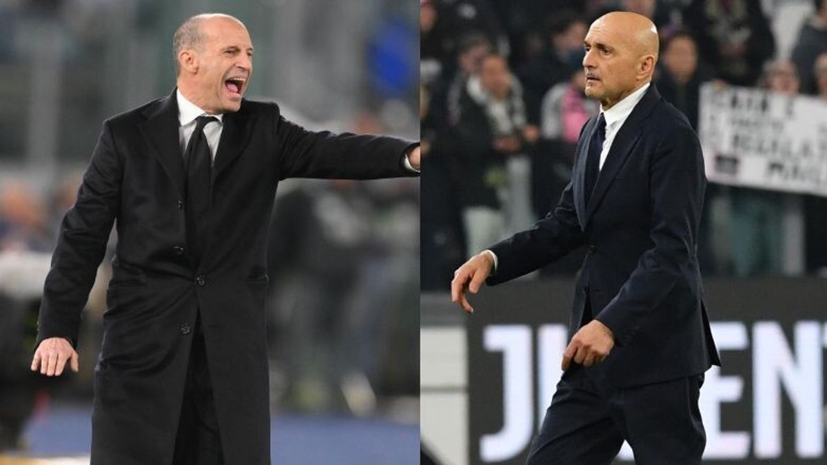 Allegri e Spalletti © italyphotopress