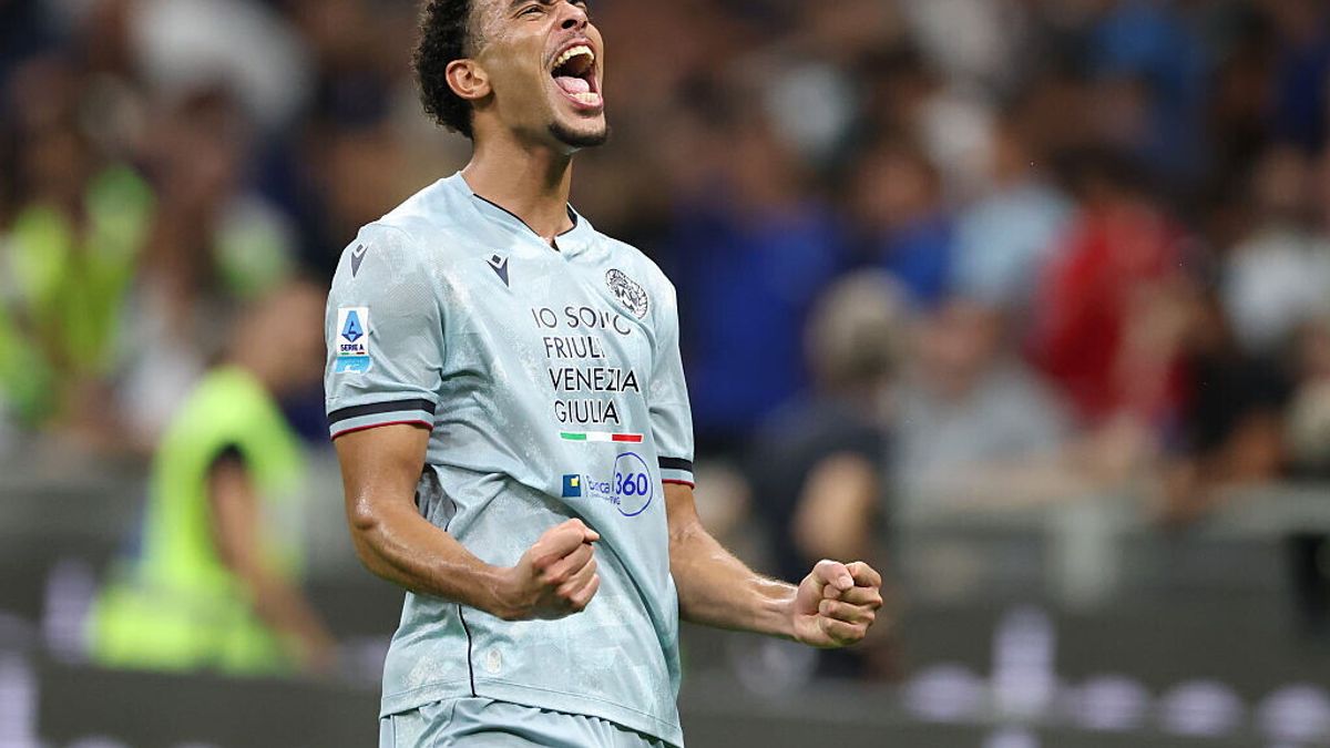 Arthur Atta (Udinese). Valore attuale: 15.1 €M. Giugno 2026: 20.3 €M. © Getty Images