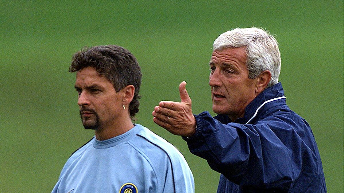 Roberto Baggio e Marcello Lippi © ansa