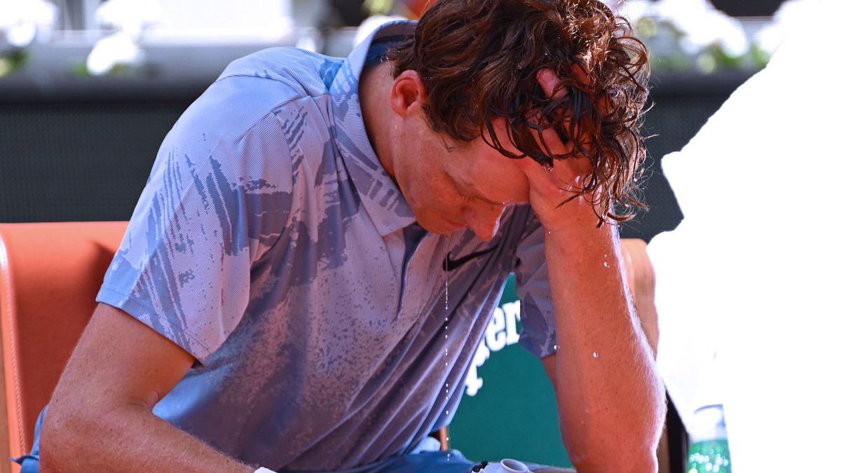 Sinner al Roland Garros © italyphotopress