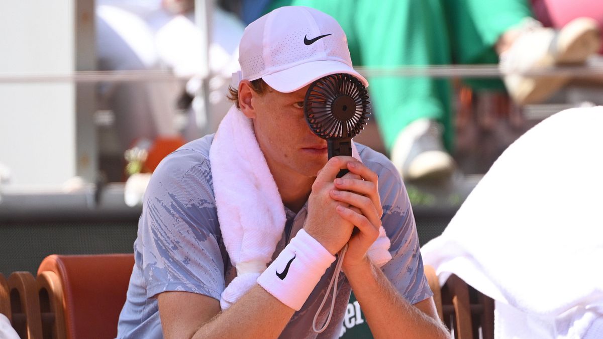 Sinner al Roland Garros 2026 © italyphotopress