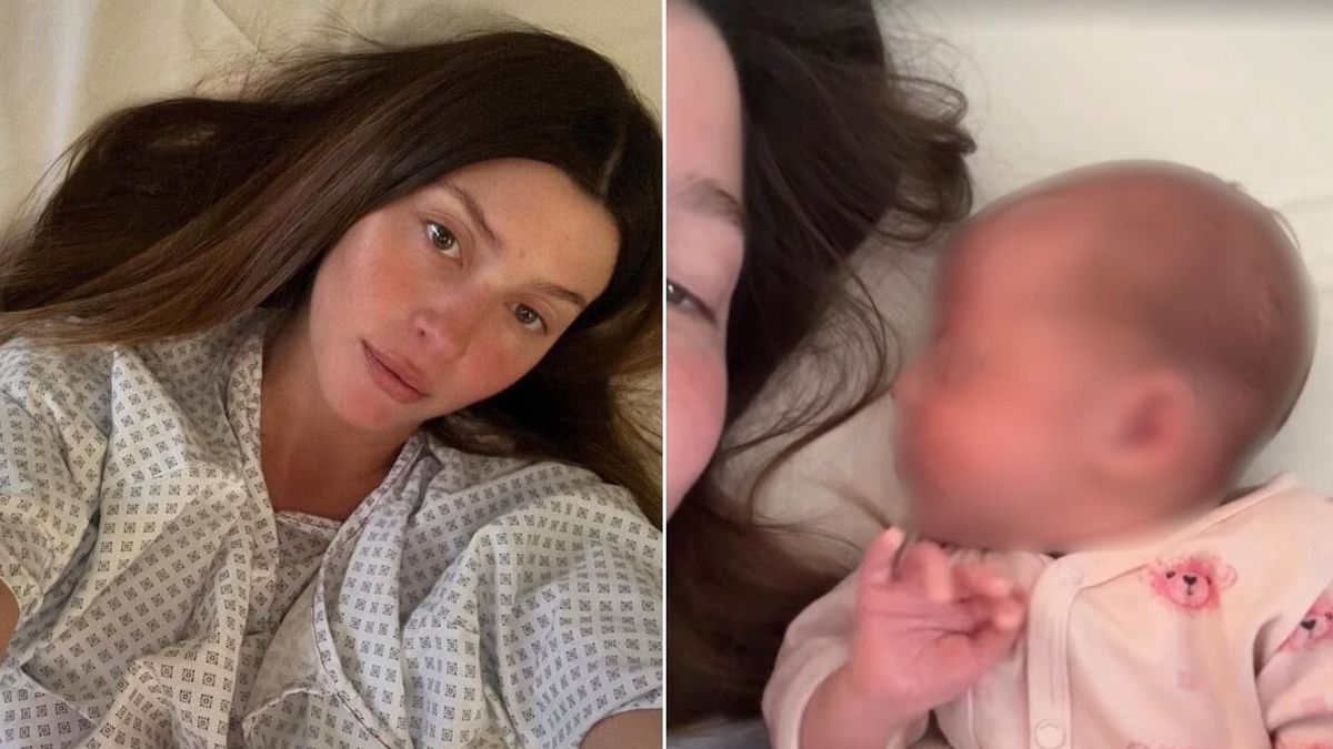 Natalia Paragoni e la figlia neonata sui social © Instagram