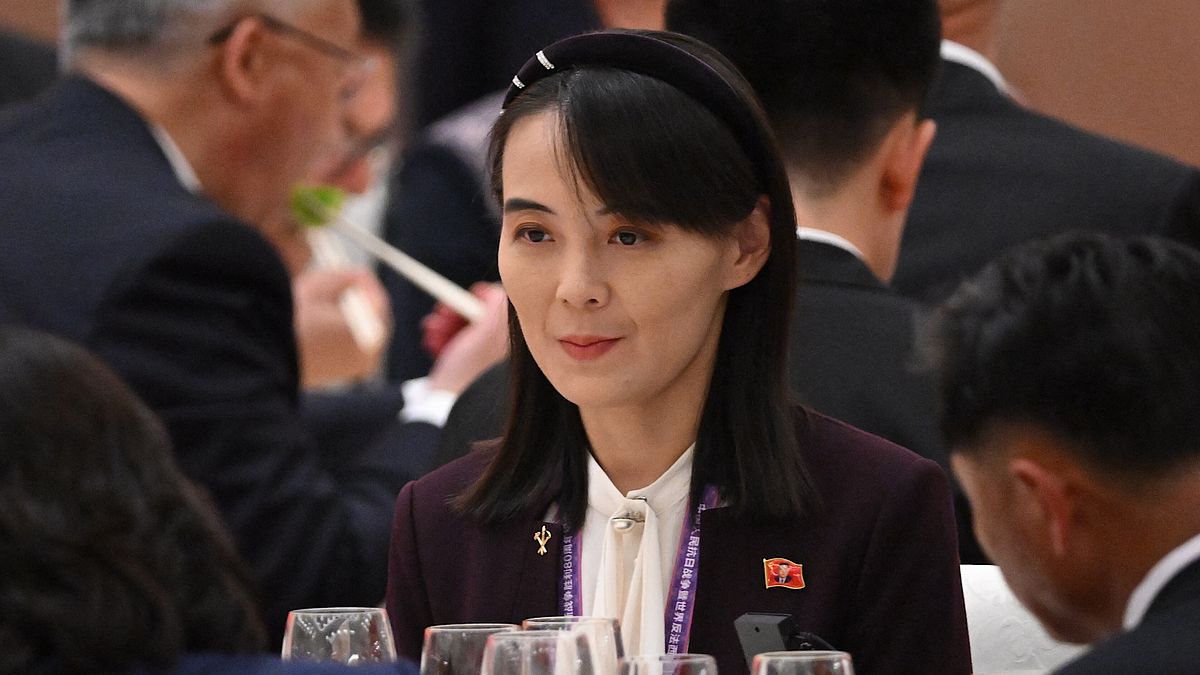 Kim Yo Jong, sorella di Kim Jong Un © Afp