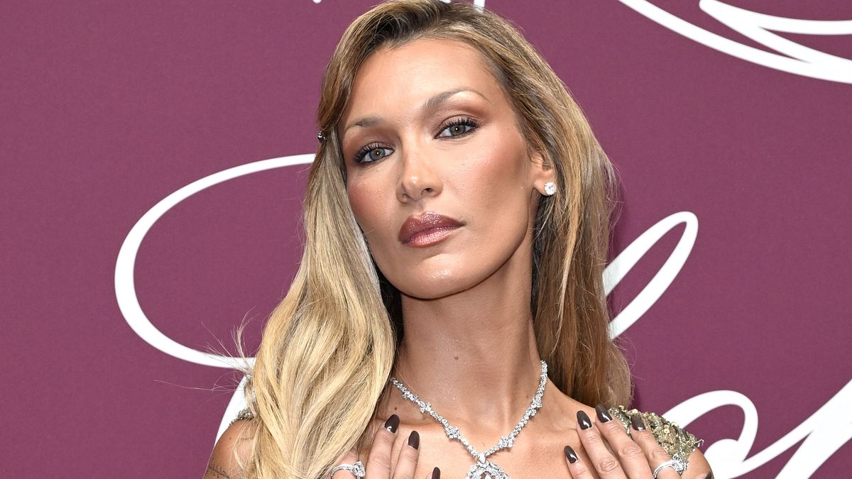 Il toasty make up è tra i "signature beauty look" della super top Bella Hadid © IPA