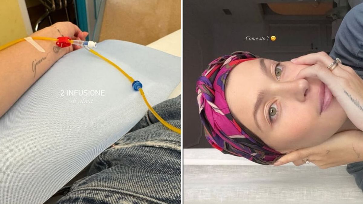Natalia Paragoni con il foulard © Instagram