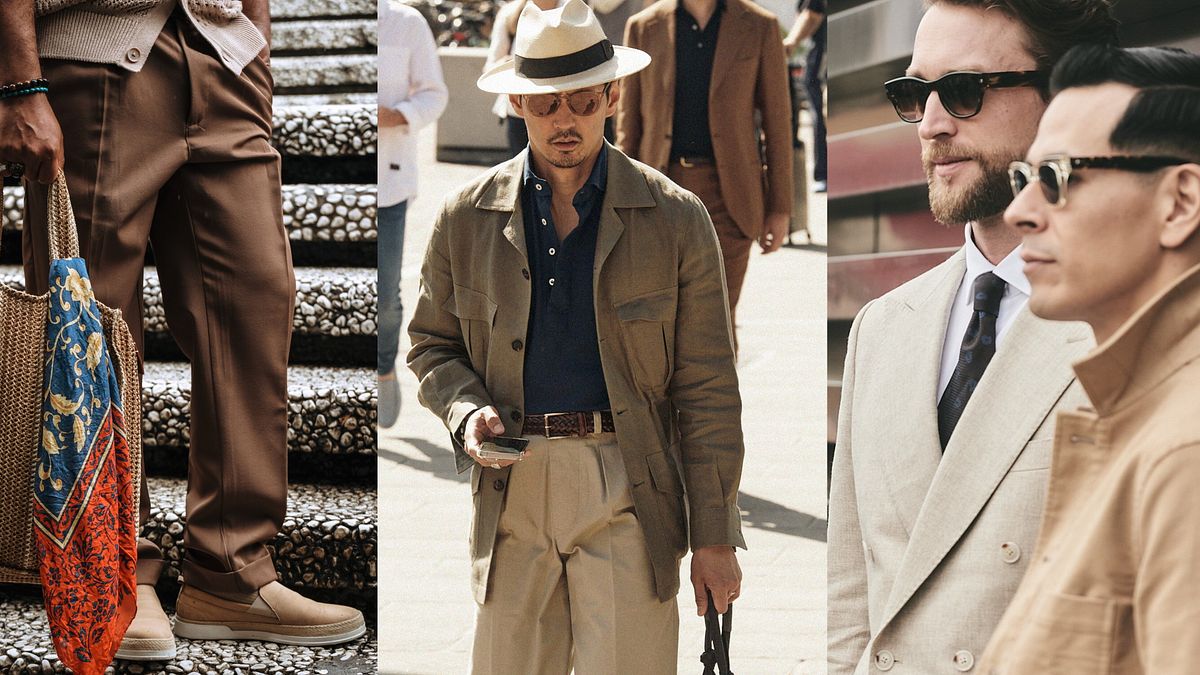 Un collage da Pitti People (credit: Enrico Labriola, Chillaxingroad) © sito ufficiale