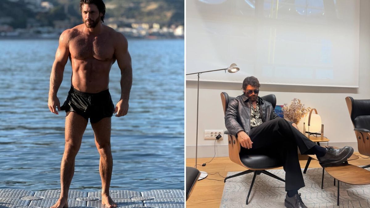 Due foto di Can Yaman © Instagram