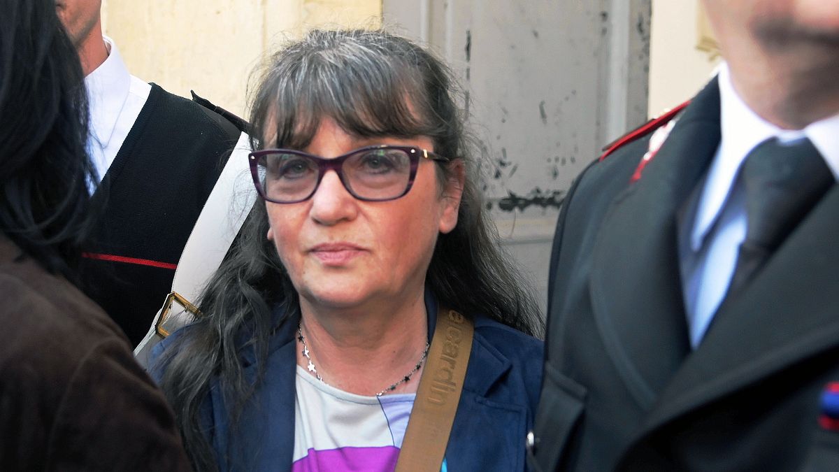 Daniela Ferrari, la madre di Andrea Sempio  © IPA