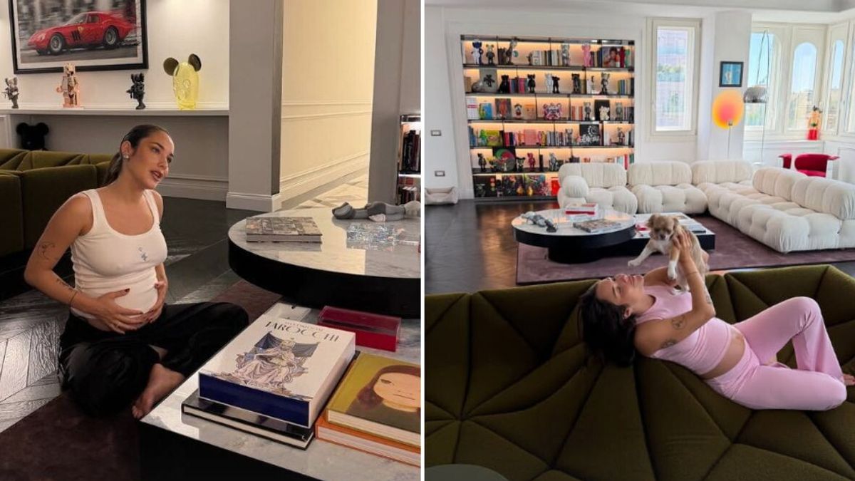 L'interno della nuova casa di Fedez e Giulia Honegger © Instagram