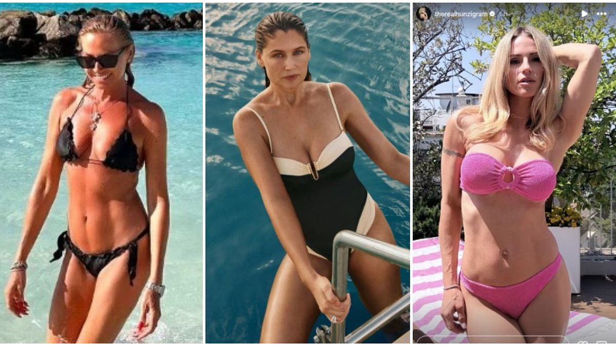 	Federica Panicucci, Laeitizia Casta, Michelle Hunziker  © Instagram, ufficio stampa