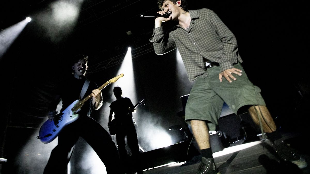 Blanco durante un concerto © Ufficio stampa