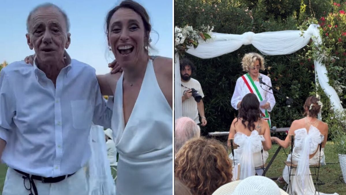 Il matrimonio di Francesca Vecchioni © Instagram