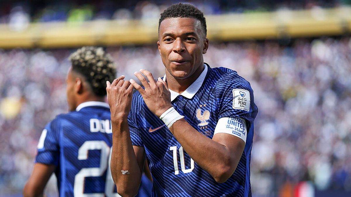 4° posto: Kylian Mbappé (Francia) - 14 gol in 15 partite ai Mondiali 2018, 2022 e 2026 © Getty Images
