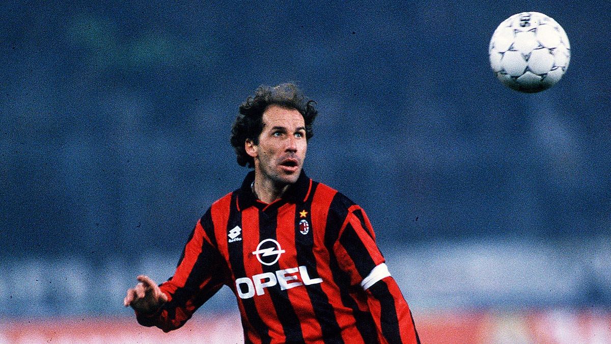 Franco Baresi (Milan): 39 presenze dal 1977 al 1997 © Ansa