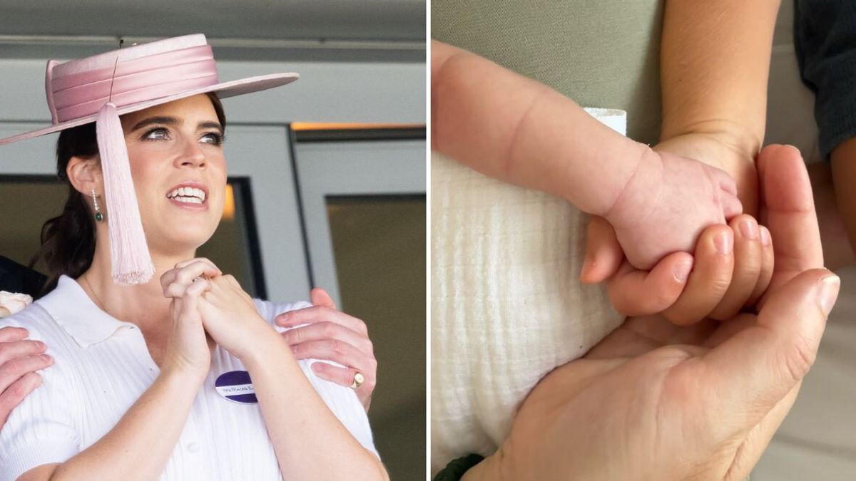 Eugenia di York e le mani di sua figlia © Getty - Instagram