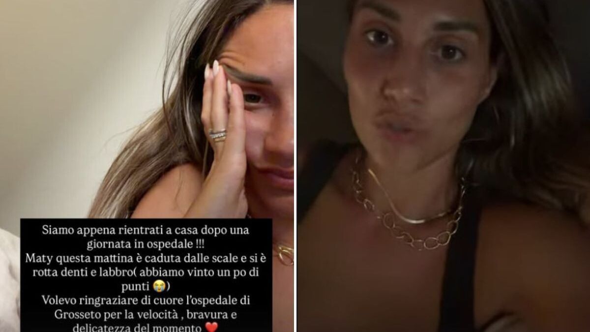 Beatrice Valli racconta l'incidente della figlia © Instagram