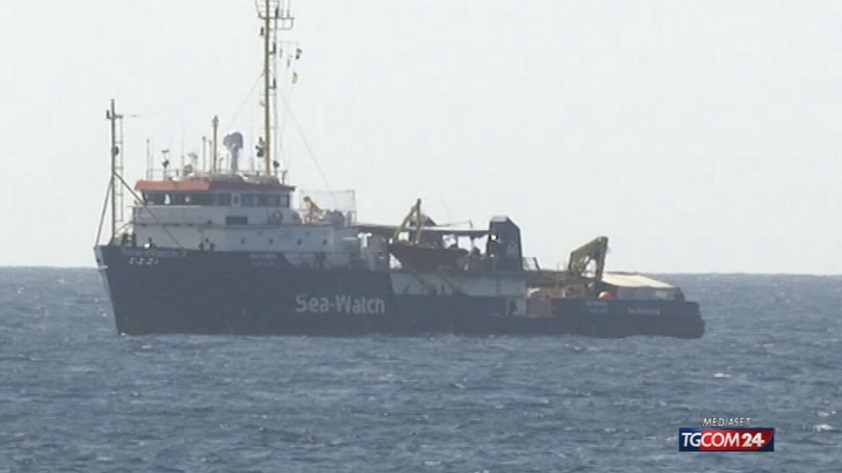 11.30 SEA WATCH VOLONTARIO PORTOGHESE SRV © Tgcom24