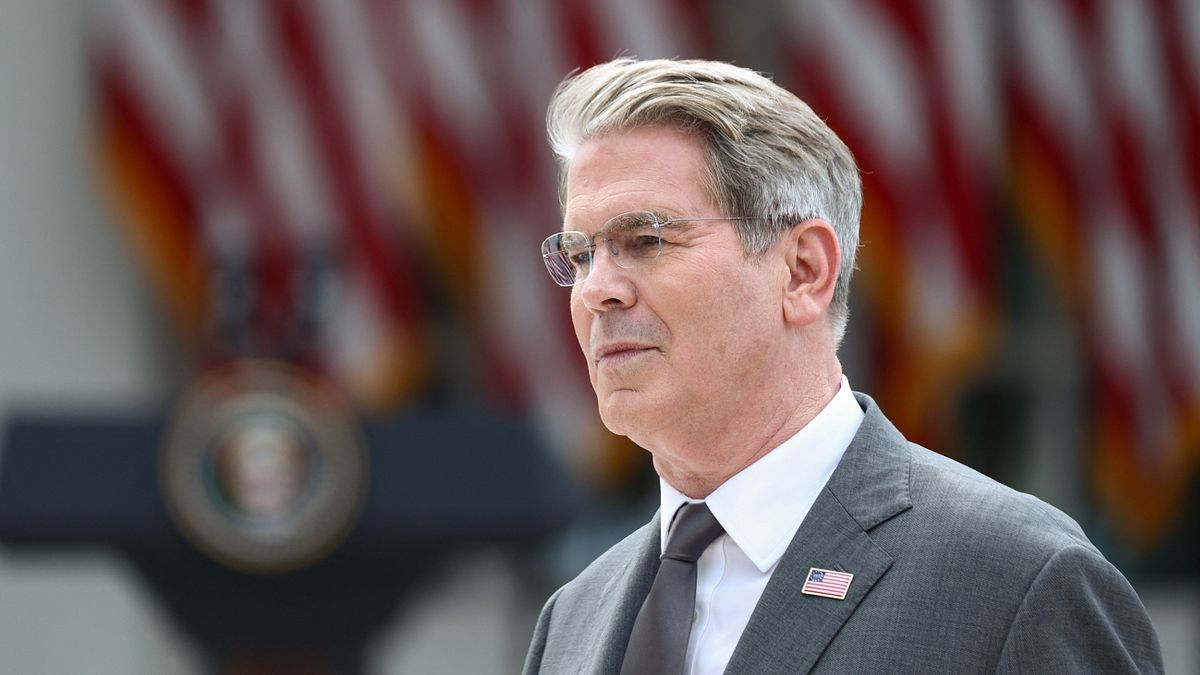 Il segretario del Tesoro americano, Scott Bessent © Afp