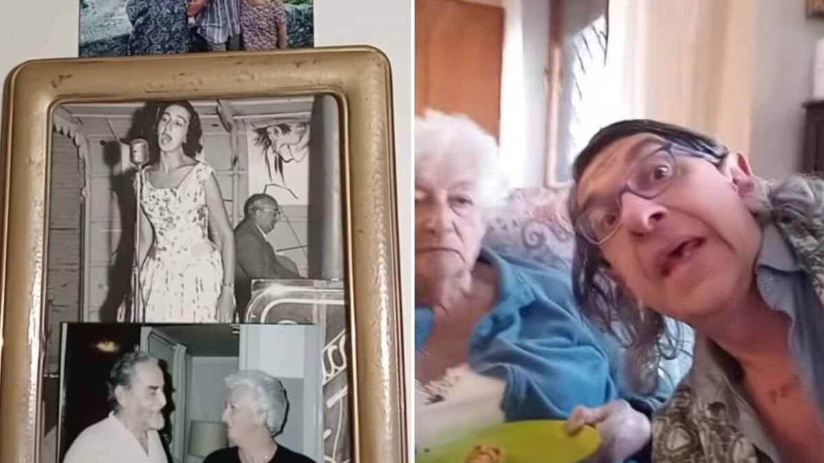 Gabriele Paolini insieme alla madre Bice Bochicchio © Instagram