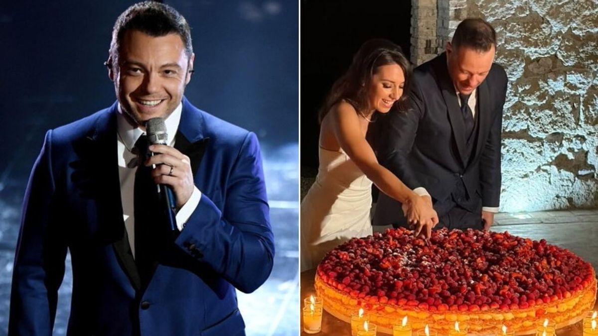 Tiziano Ferro si commuove al matrimonio del fratello © Ansa - Instagram