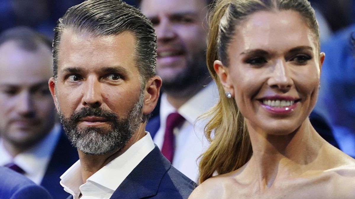   Donald Trump Jr. e sua moglie Bettina Anderson © Ansa