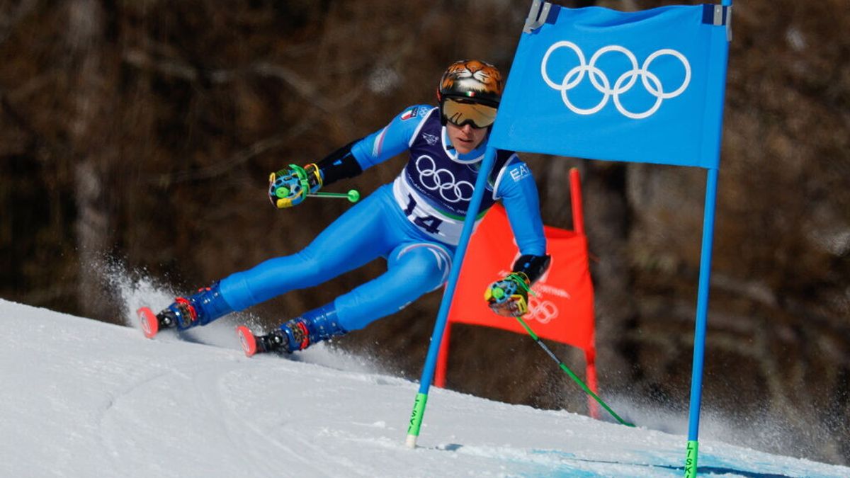 Federica Brignone nel gigante a Milano-Cortina 2026 © Getty Images